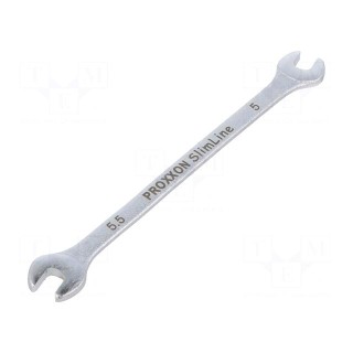 Wrench | spanner | 5mm,5.5mm | Chrom-vanadium steel | SlimLine