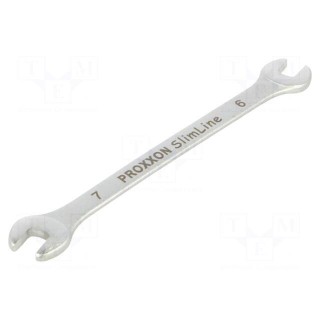 Wrench | spanner | 6mm,7mm | Chrom-vanadium steel | SlimLine