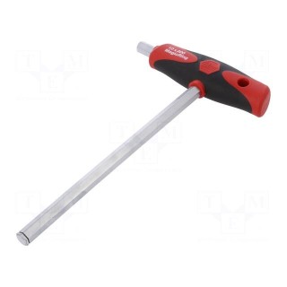 Wrench | hex key | HEX 10mm | Overall len: 238mm | Plating: chromium