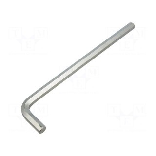 Wrench | hex key | HEX 10mm | tool steel | long | 234mm