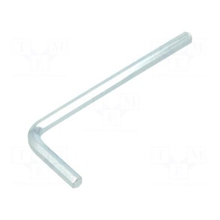 Wrench | hex key | HEX 4mm | Overall len: 71mm | Chrom-vanadium steel