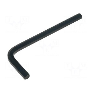 Wrench | hex key | HEX 5mm | Overall len: 80mm | Chrom-vanadium steel
