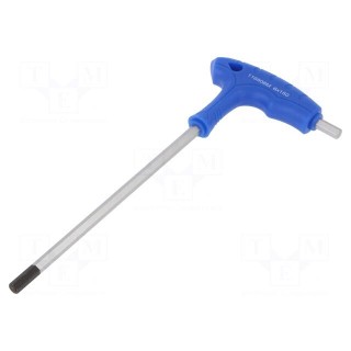Wrench | hex key | HEX 6mm | Overall len: 215mm | tool steel