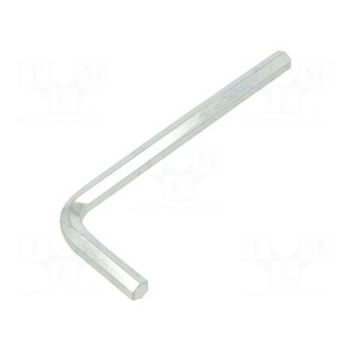 Wrench | hex key | HEX 6mm | Overall len: 90mm | Chrom-vanadium steel