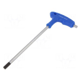 Wrench | hex key | HEX 8mm | Overall len: 280mm | tool steel