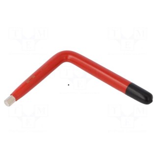 Wrench | hex key,insulated | HEX 8mm | tool steel | 1kV