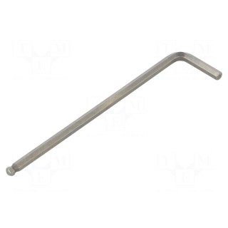 Wrench | hex key,spherical | HEX 4mm | Overall len: 110mm | long