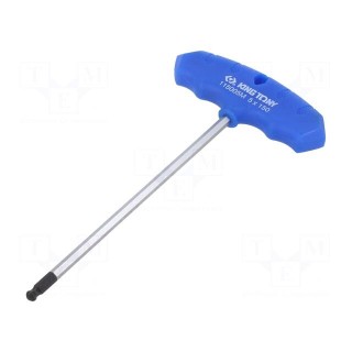 Wrench | hex key,spherical | HEX 5mm | Overall len: 188mm