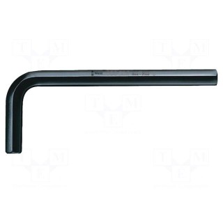 Wrench | Hex Plus key | HEX 2,5mm | Overall len: 56mm | steel | short