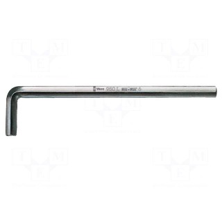 Wrench | Hex Plus key | HEX 8mm | Overall len: 200mm | steel | long
