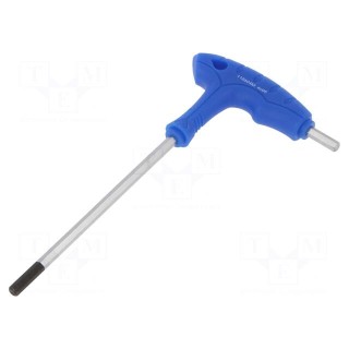 Wrench | hex key | HEX 4mm | Overall len: 145mm | tool steel