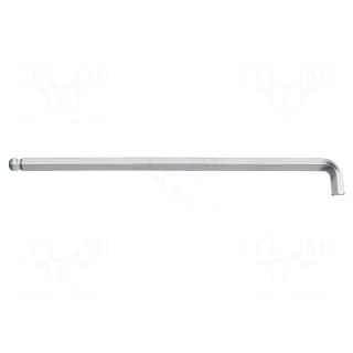 Wrench | hex key,spherical | HEX 6mm | Overall len: 184mm