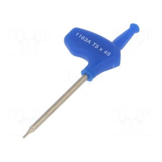 Wrench | Torx® | TX05 | Overall len: 84mm | Working part len: 45mm