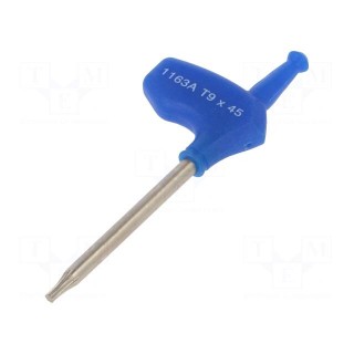 Wrench | Torx® | TX09 | Overall len: 84mm | Working part len: 45mm