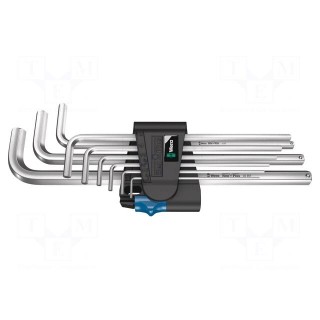 Wrenches set | Hex Plus key | with holding function | 9pcs.
