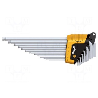 Wrenches set | hex key | Chrom-vanadium steel | 13pcs.