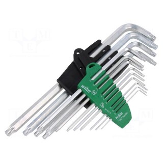 Wrenches set | Torx® | Chrom-vanadium steel | blister | 13pcs.