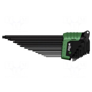 Wrenches set | Torx® | Chrom-vanadium steel | Plating: black finish