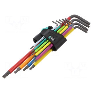 Wrenches set | Torx® | Kit: plastic opened holder for hex keys