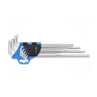 Wrenches set | Torx® with protection | Chrom-vanadium steel | long