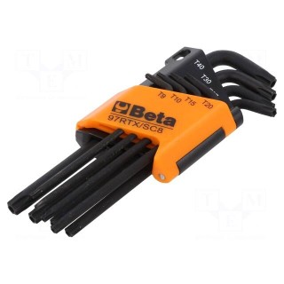 Wrenches set | Torx® with protection | 9pcs.