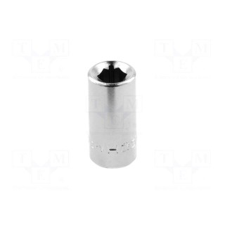 Adapter | hexagon 1/4"/ square 1/4" | for hex bits 1/4"