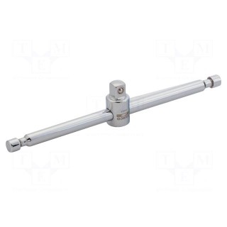 Knob | 1/4" | tool steel | 125mm | Kind of handle: T