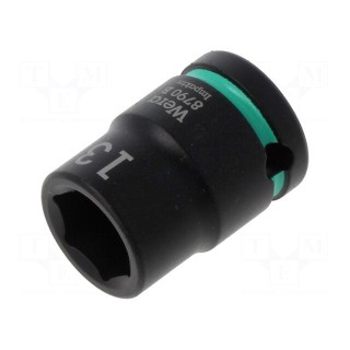 Socket | 6-angles,socket spanner,impact | HEX 13mm | 3/8" | 30mm