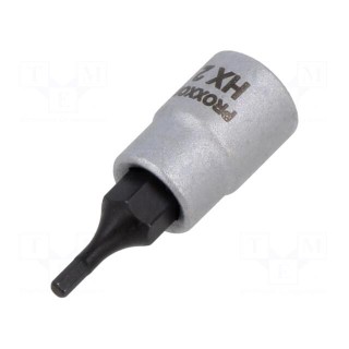 Socket | hex key,socket spanner | HEX 2mm | 1/4" | 33mm