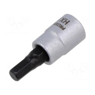 Socket | hex key,socket spanner | HEX 5mm | 1/4" | 33mm