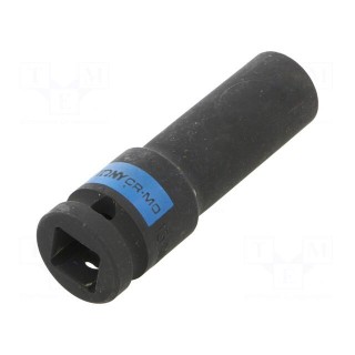 Socket | 6-angles,socket spanner,impact | HEX 13mm | 1/2" | 80mm