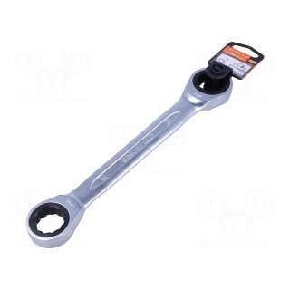 Wrench | box,with ratchet | 22mm,24mm | tool steel