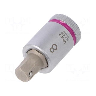 Socket | Hex Plus key,socket spanner | HEX 8mm | 3/8" | 38.5mm