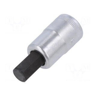 Socket | hex key,socket spanner | HEX 12mm | 1/2" | 60mm | INHEX