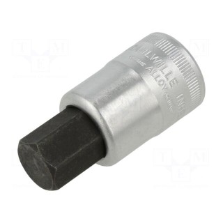 Socket | hex key,socket spanner | HEX 17mm | 1/2" | 60mm | INHEX