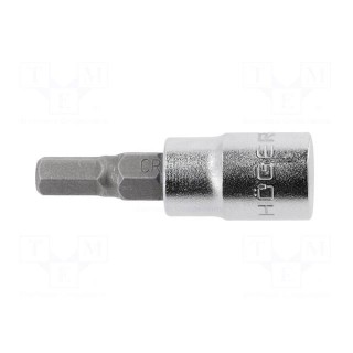 Socket | hex key,socket spanner | HEX 4mm | 1/4"