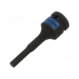 Socket | hex key,socket spanner,impact | HEX 7mm | 1/2" | 80mm