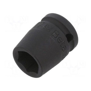 Socket | 6-angles,socket spanner,impact | HEX 17mm | 1/2" | 38mm