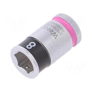Key | hex socket,socket spanner | HEX 8mm | 1/4" | 23mm