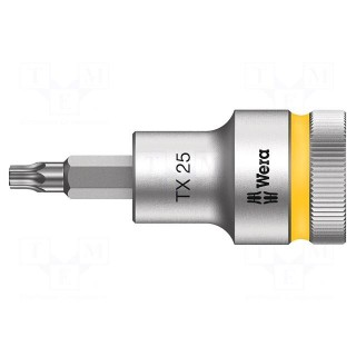 Socket | socket spanner,Torx® | TX25 | 1/2" | 60mm | Zyklop