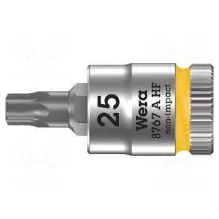 Socket | socket spanner,Torx® | TX25 | 1/4" | 28mm | Zyklop