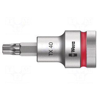 Socket | socket spanner,Torx® | TX40 | 1/2" | 60mm | Zyklop