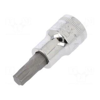 Socket | socket spanner,Torx® | TX45 | 3/8" | 50.5mm | tool steel