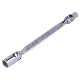 Wrench | socket spanner,with joint | 10mm,13mm | tool steel