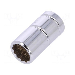 Key | twelve point socket | 9mm | 1/4" | Chrom-vanadium steel