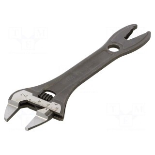 Wrench | adjustable | 205mm | Max jaw capacity: 32mm