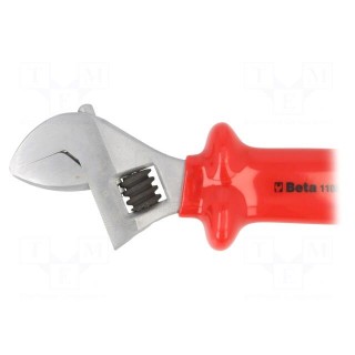 Wrench | insulated,adjustable | L: 200mm | Jaws opening max: 28mm