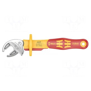 Wrench | insulated,adjustable,self-adjusting | 155mm | for to nuts