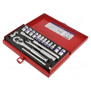 Wrenches set | 6-angles,8-angles,socket spanner | Mounting: 1/4"