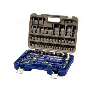 Wrenches set | 12-angles,6-angles,socket spanner | 101pcs.